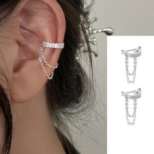 EAR PARTNER-上品なチェーンタッセルピアス 大人気の新作 高級感のある女性用イヤリング（eh-2406）