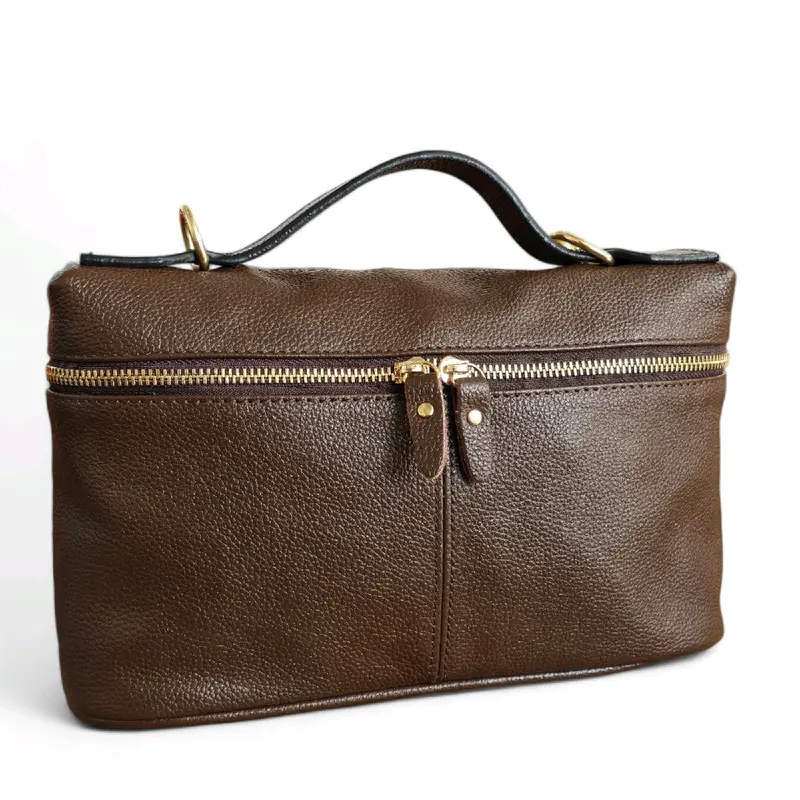 Tas Kulit Asli Selempang Wanita Model Lora Size L - Cewek 2