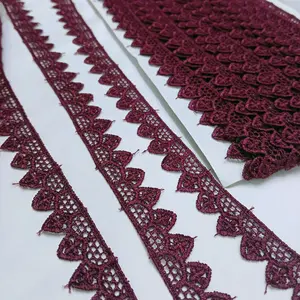 Renda bordir renda jiper/ renda mukena/renda kerudung/ renda kecil renda outter