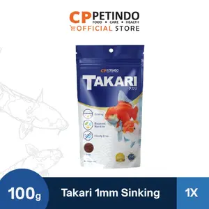 Takari Fish Food Sinking Type 1mm Pakan Ikan Hias - 100gr