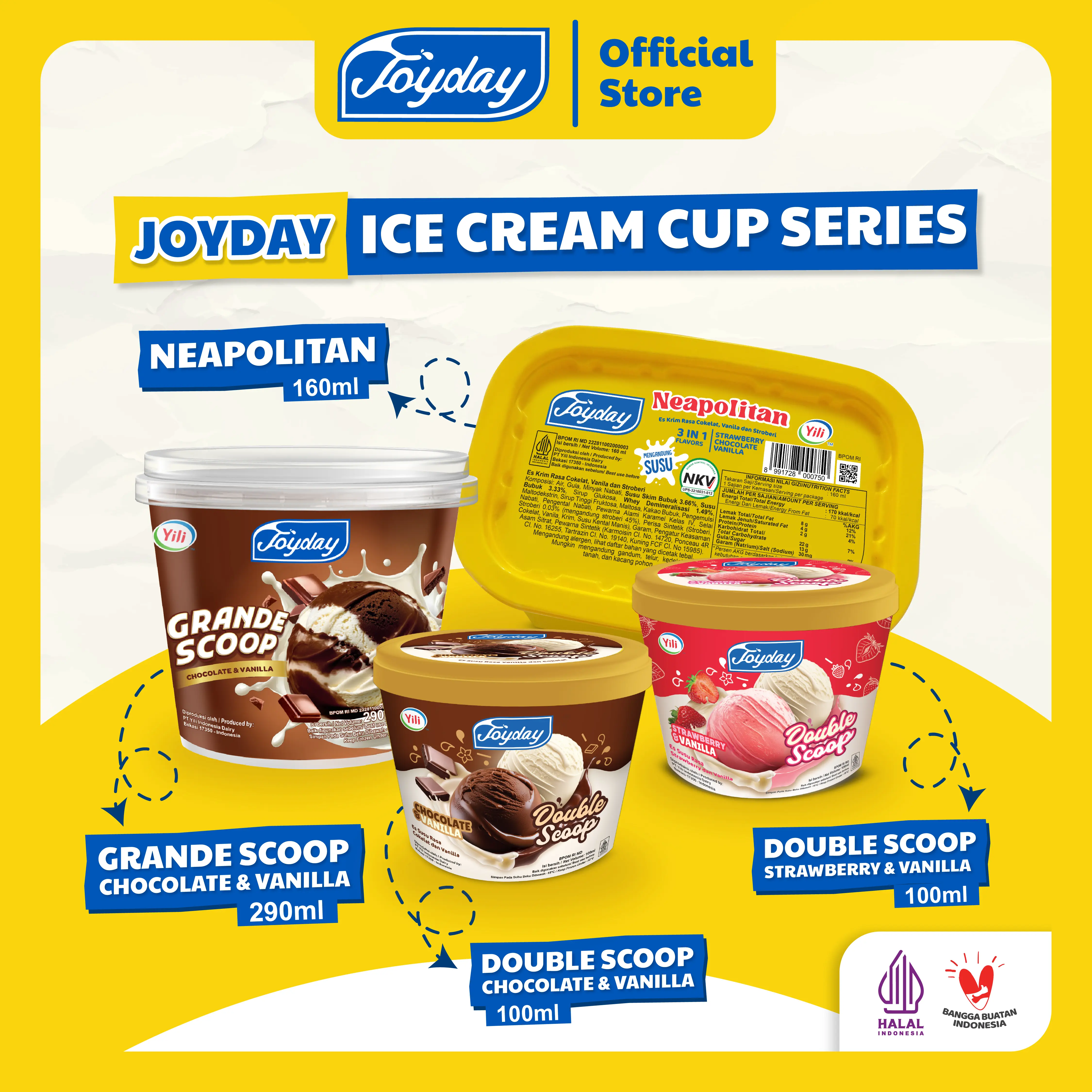Joyday Ice Cream Cup Series