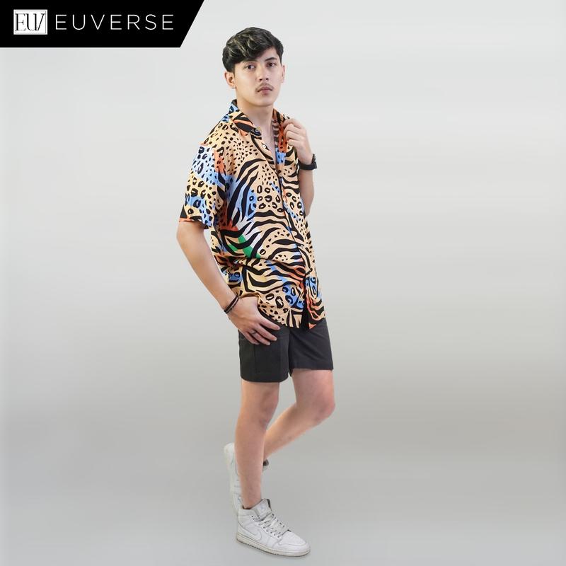EUVERSE Kemeja Motif Viscose | Kemeja Pria 2
