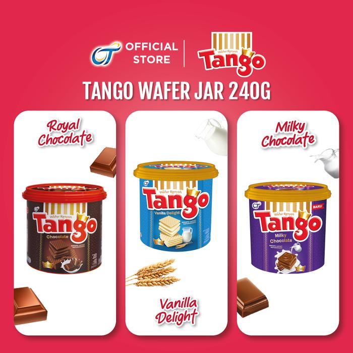 Promo [MURAH] Tango Wafer Jar 240 Gram [1 Jar] Royal Chocolate ...