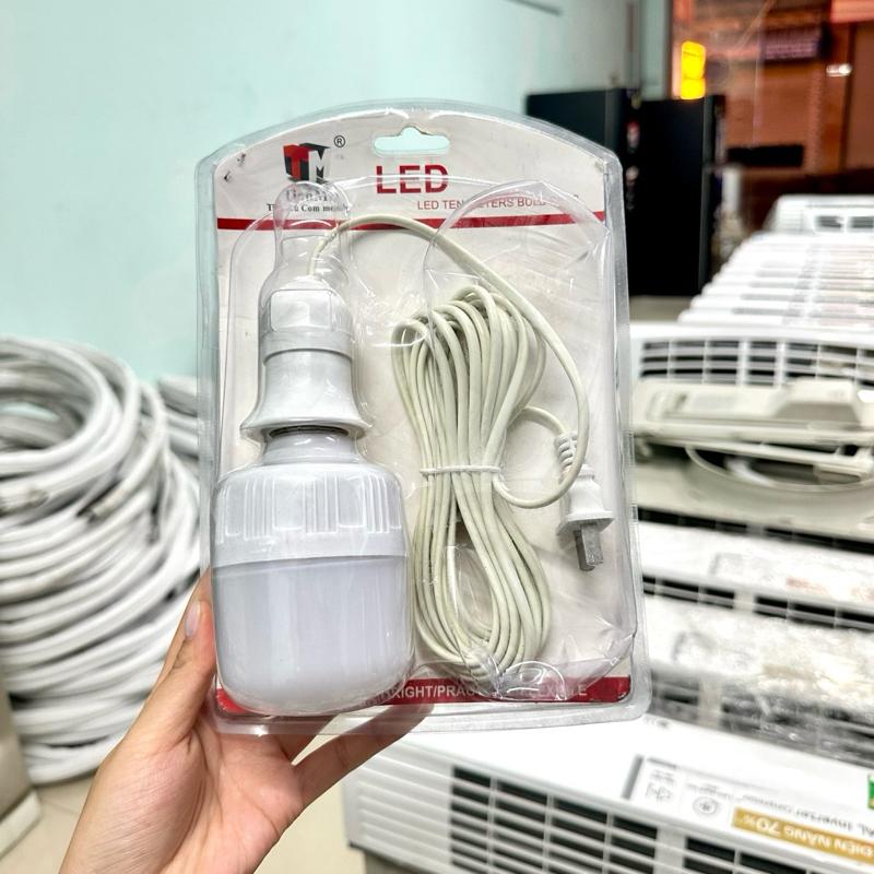 Bóng đèn kèm chui dây dài 5m tiết kiệm năng lượng (Sỉ, lẻ) gia tốt