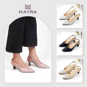 Mayra - Tarisa sepatu pesta big size wanita 5cm Terbaru Shoes Sendal