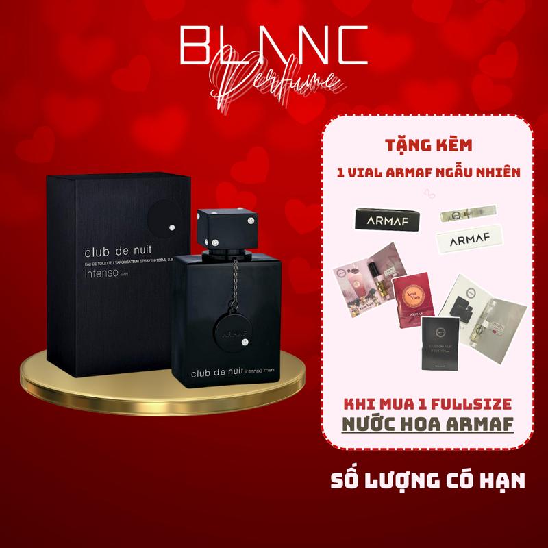 Nước hoa Armaf Club De Nuit Intense EDT Perfume Cosmetic Xịt Thơm