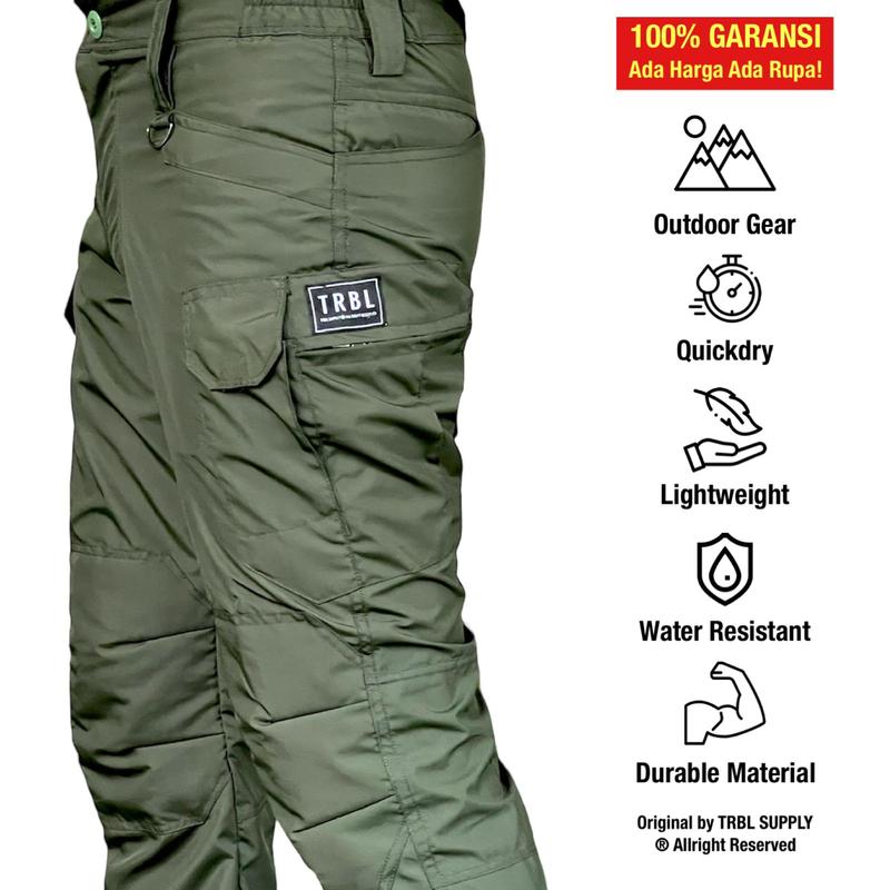 Celana Panjang Tactical Wanita | Celana Panjang PDL Tactical Cargo Cewe Lapangan Gunung Outdor | Celana Cargo Muncak Cewek Taslan Premium Water Resistant 4