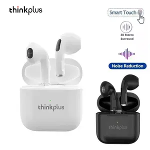 Original Lenovo thinkplus Bluetooth Headset In-Ear Wireless Sport HiFI Earphone Game TWS Earbuds Untuk iOS Android Samsung Huawei Xiaomi OPPO Vivo