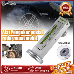 Magnetic Camber Gauge 4 Roda - Alat Ukur & Penyetel Sudut Camber. Praktis, Magnet Kuat, Akurat untuk Mobil!