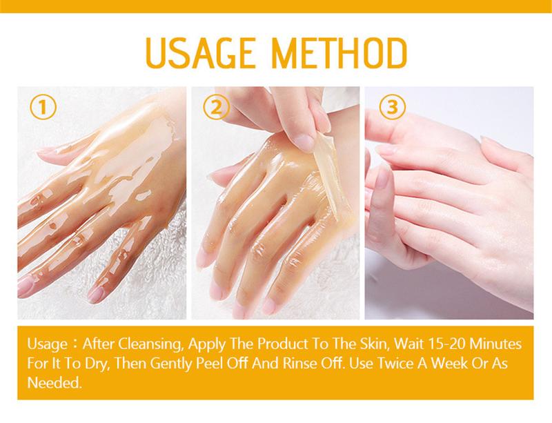 Product Introduction of Vitamin C Peeling Lotion Remove Dead Skin Exfoliating Whitening and Smoothing New Skin Body Skincare Product Exfoliating Lotion Whitens Brightens And Lightens Melanin Scrubs Exfoliates And Moisturizes The Body Body Care Skin Care For Women Men 5