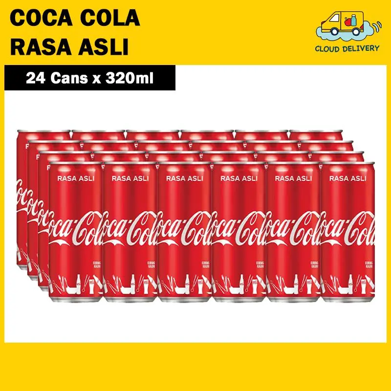 Coke Coca Cola Rasa Asli (24 x 320ml)