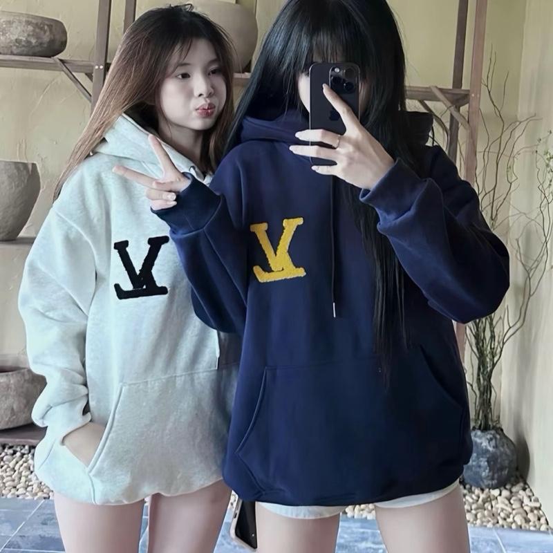 Áo Hoodie Mũ Lệ Ngang Thêu Xù Chất Nỉ Lót Bông Dày Dặn Unisex - Hoodie