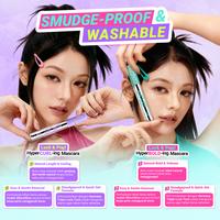 Gambar [LIMITED OFFER] Dazzle Me Lock & Pop! Hyper BOLD-ing & CURL-ing Mascara Bulu Mata Tebal, Lentik, Smudgeproof, Mudah Dibersihkan & Tahan Hingga 12 Jam Tanpa Menggumpal - CURL-ing Mascara dari DAZZLE ME Indonesia Kab. Bekasi 3 Tokopedia