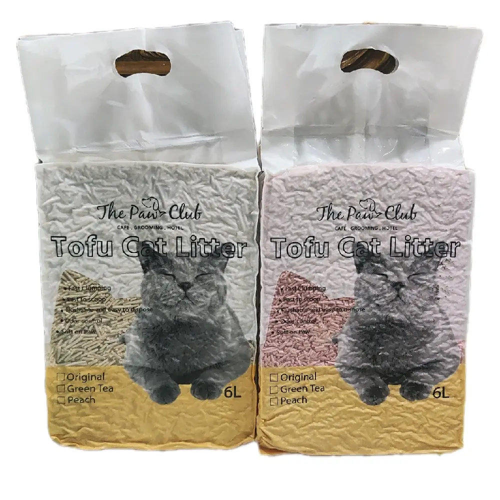 TOFU pasir Kucing 6L/ Original cat litter