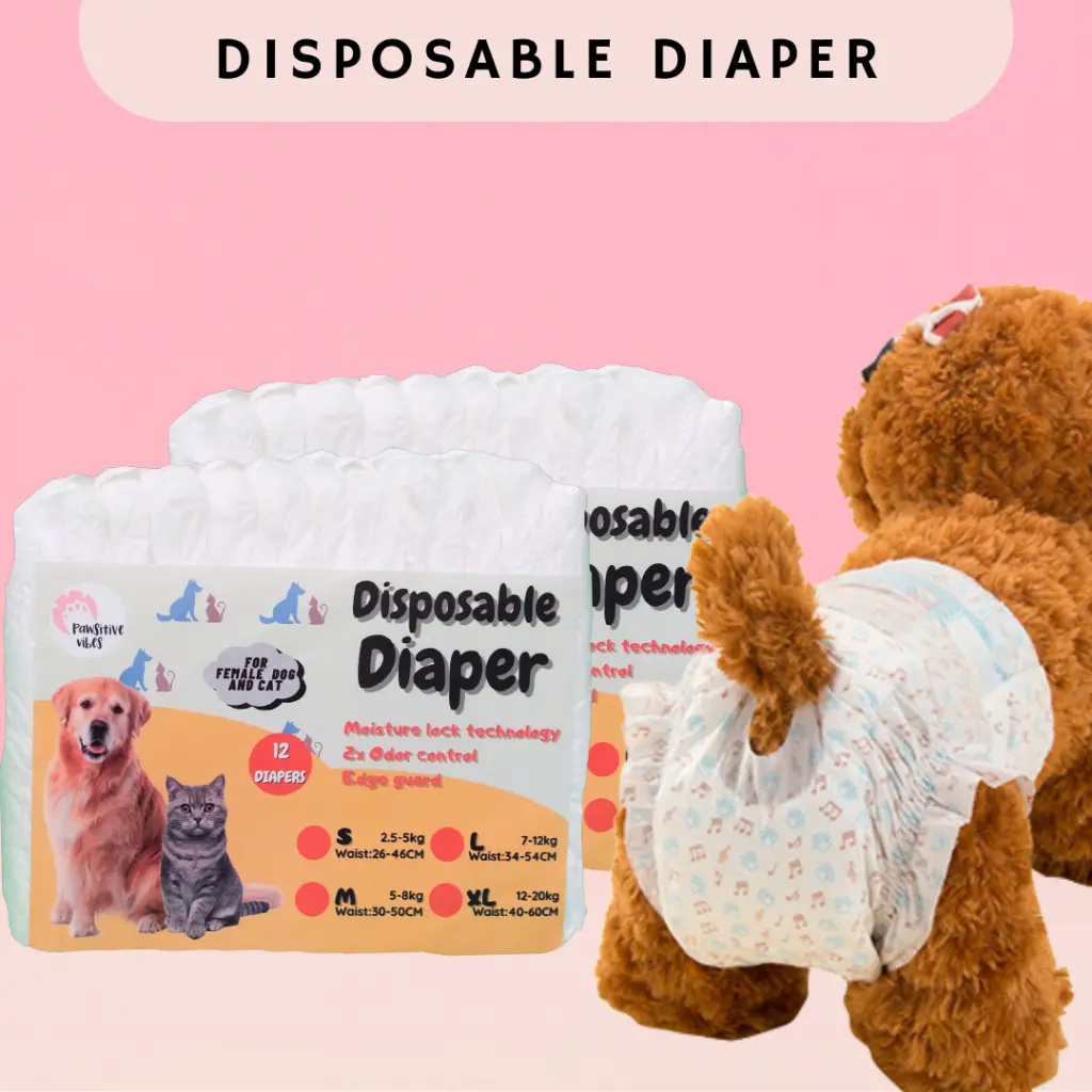 POPOK BETINA JANTAN DIAPERS ANJING KUCING | DOG DISPOSABLE BELLY BELT MENS DIAPER | POPOK KUCING MONYET