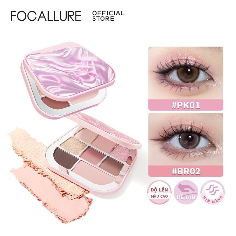 phấn mắt 100% Bảng Phấn Mắt FOCALLURE Sắc Tố Cao Lâu Dài Không Miếng Dán Dưỡng…