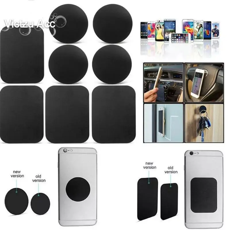 Universal Metal Plate for Magnetic Car Mount Phone Holder