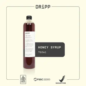 DRiPP Honey Syrup - Sirup Rasa Madu Untuk Minuman Enak di Kafe/Bisnis/Rumahan