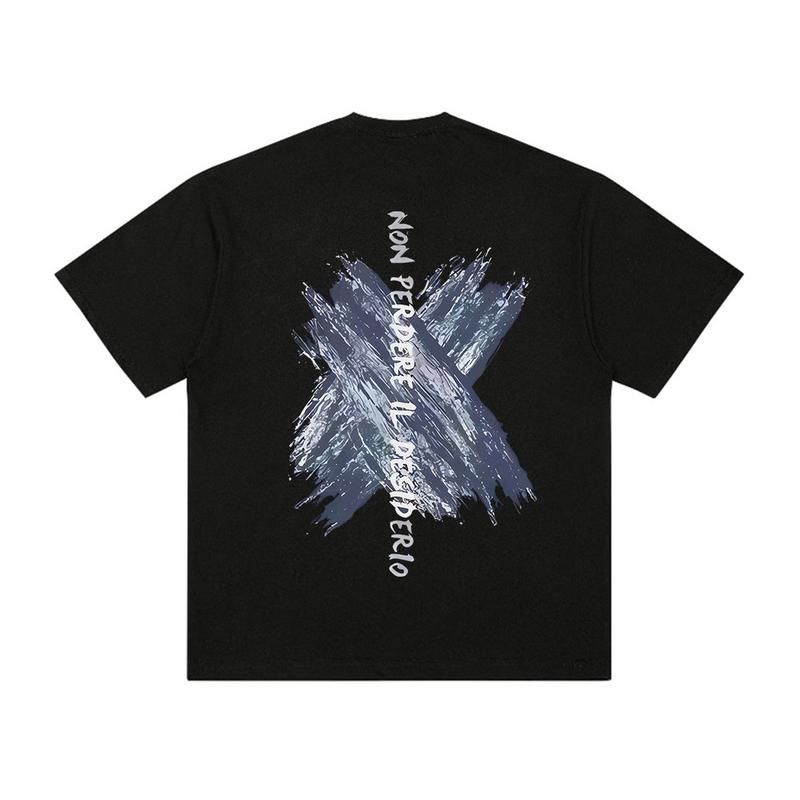 T-shirt Atasan Baju Kaos Oversize Pria Putih Lengan Pendek Dewasa Distro Katun Combed C610 C611 5