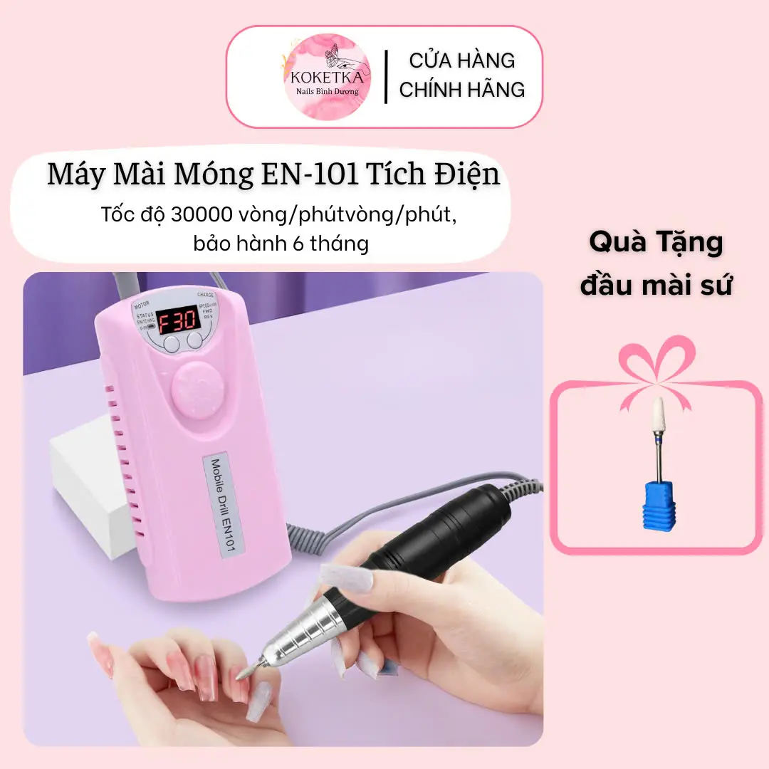 Máy Mài Tích Điện EN-101 / 20W Hàng chính hãng - Bảo hành 6 tháng