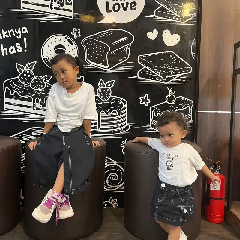 Keenanthi Rok Cargo Mezi List Kids / Rok Cargo List Anak Fashion 4