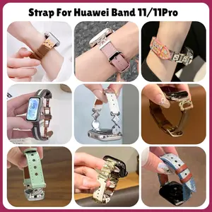 Leather Strap For Huawei Band 11 Huawei Band 11 Pro