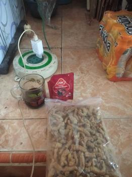 Product Review of Makanan Ringan Usus Ayam Crispy - Snack Enak - Food kemasan 500gram Cemilan from B**0 0