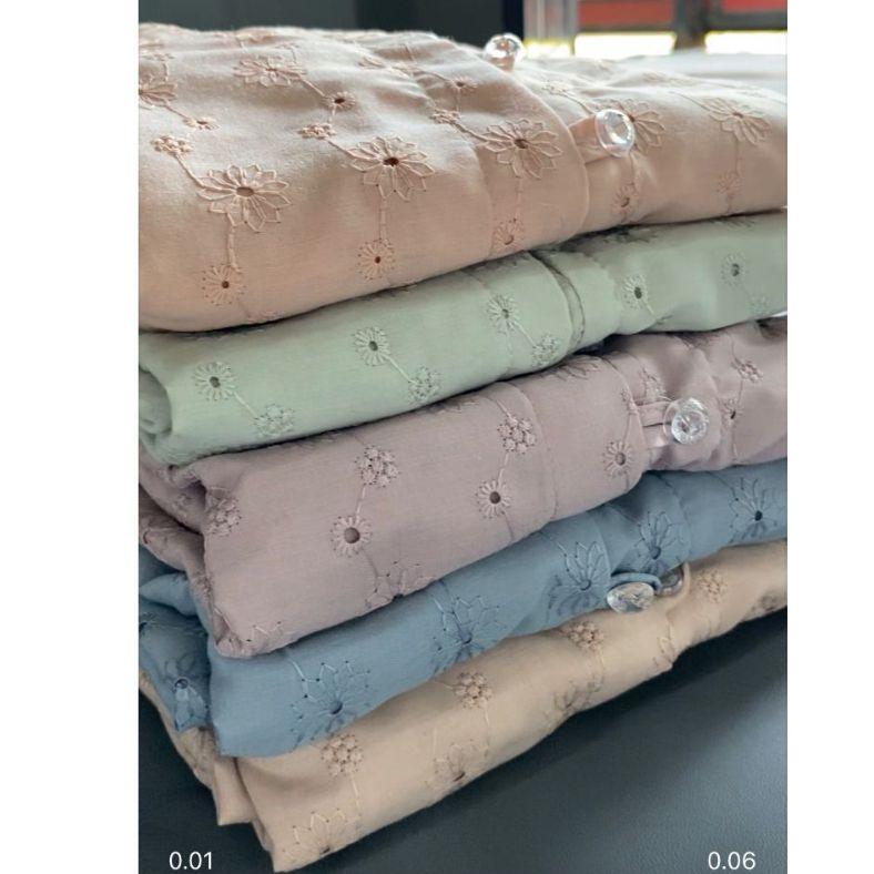 CHEA Tunik Katun Bordir ( KATBOL ) /Tunik Kondangan /ATASAN WANITA KATUN BOLONG ORI