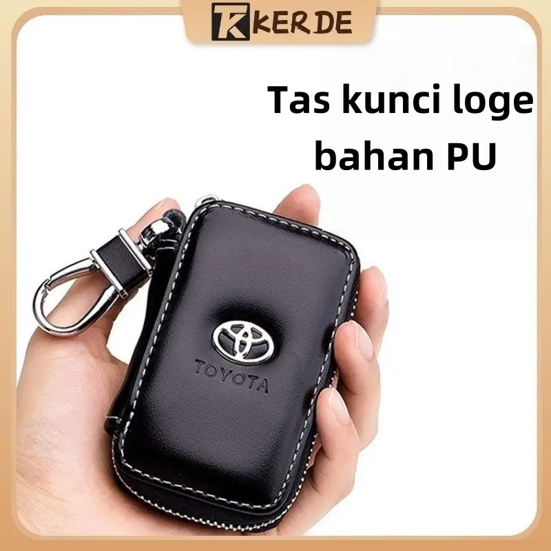 LOGO Gantungan Kunci Mobil PU Motor Sarung Cover Dompet Kunci Mobil Merk Kendaraan 0
