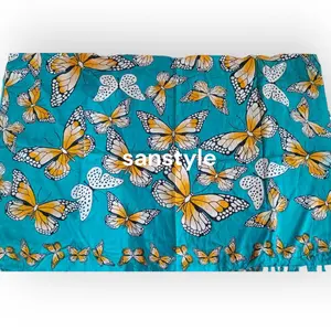 SANSTYLE Sarung Kain Bali Bahan Rayon Cocok Digunakan ke Pantai dan Segala Aktifitas