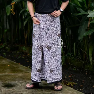 Qobiltu.id Sarung Batik Laseman Klasik Bahan Katun Original Kualitas Premium Motif Kekinian Khas Pekalongan Nyaman untuk Pria dan Wanita