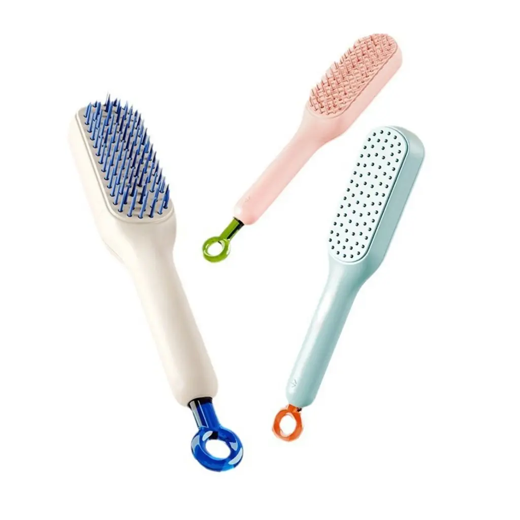 sisir teleskopik Sisir anti kusut Sisir ajaib yang dapat ditarik, sisir antistatis, sisir anti kusut, sisir pijat, sisir khusus yang