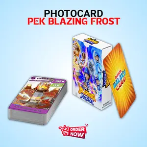 Boboiboy Monsta Galaxy Card Pek Blazing Frost Premium