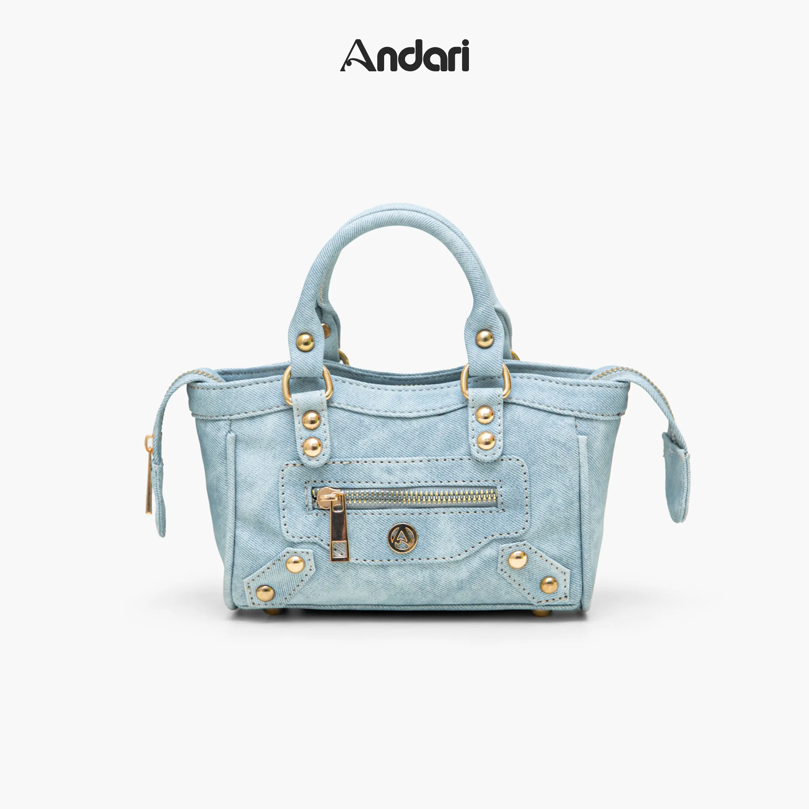 MINI JEANS BIRU MUDA