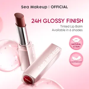 [Special Price] Sea Makeup Gleam Luster Tinted Lip Balm - Melembabkan dan Mencerahkan Bibir Lightweight Cover Tanpa Rasa Lengket dan Berminyak
