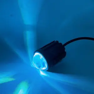 Lampu tembak laser mini driving plus devil jauh dekat Putih kuning Waterproof