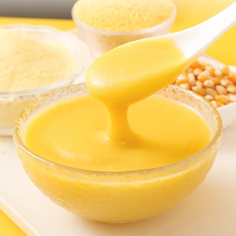 【Jagungin】  Pasta Jagung Ubi dan Kudzu Asli untuk Sarapan Pagi, Pasta Jagung Ubi dan Kudzu Instan, Pengganti Hidangan Siap Saji Bergizi dan Mengenyangkan