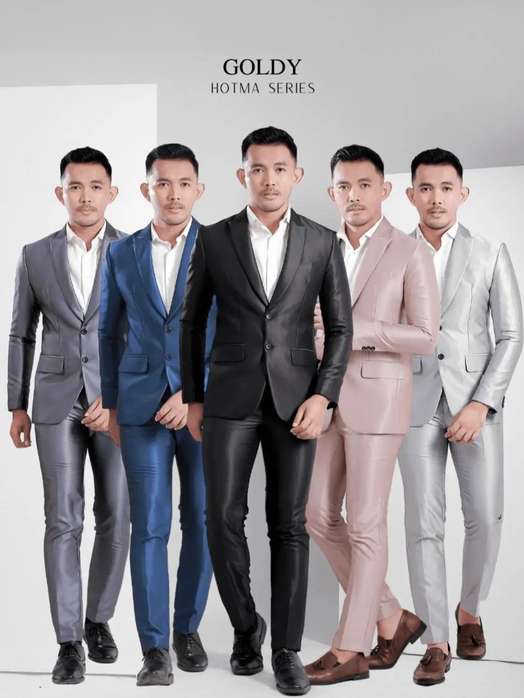 Goldy - Setelan Jas Celana Pria - New Hotma Series