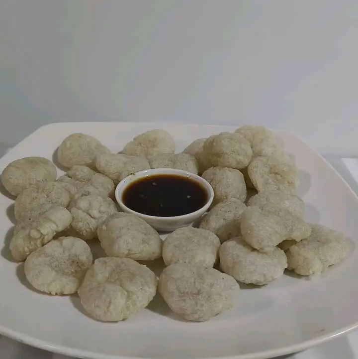 Cireng Rujak Isi 50 Pcs Makanan Instan Pedas Asin dengan Sambal Rujak - Bawang,  Jajanan