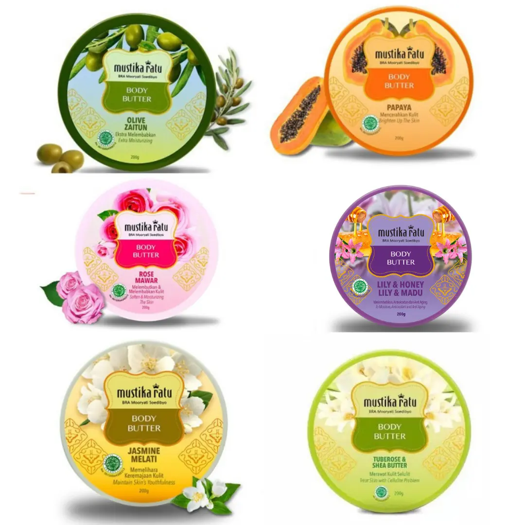 MUSTIKA RATU Body Butter Ukuran 200g ALL variant