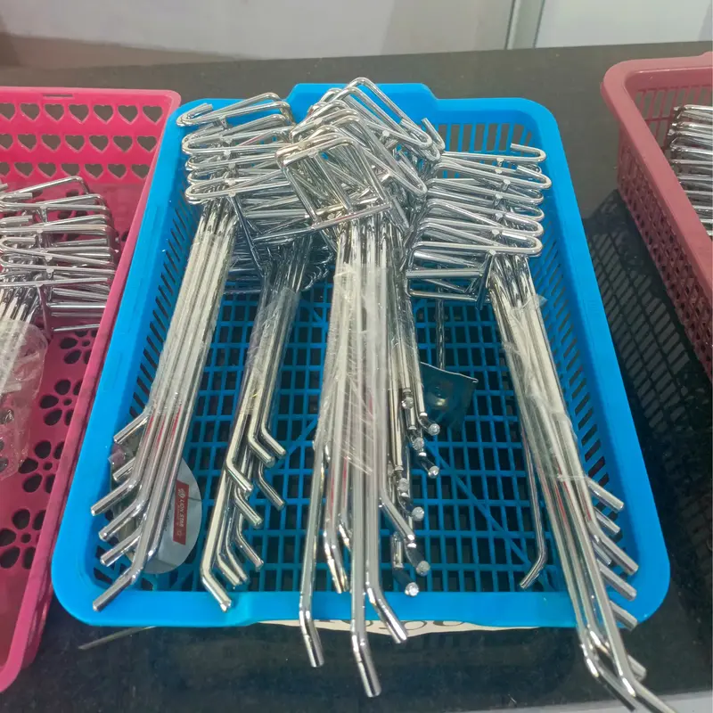 Pagehook/Cantolan Besi Kawat Ram Minimarket Display Stainless & Plastick - JH Rakindo 1