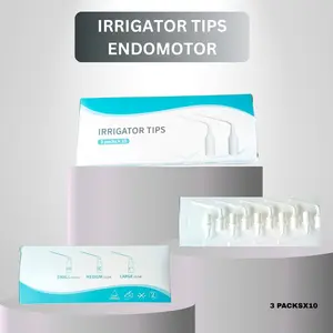 Tips Endo Activator A1 Irrigator Tips Endo Saluran Akar - Tips Only, Aksesoris Irigasi Saluran Akar Praktis & Efektif, Material Medical-Grade, Kompatibel dengan Endoactivator A1