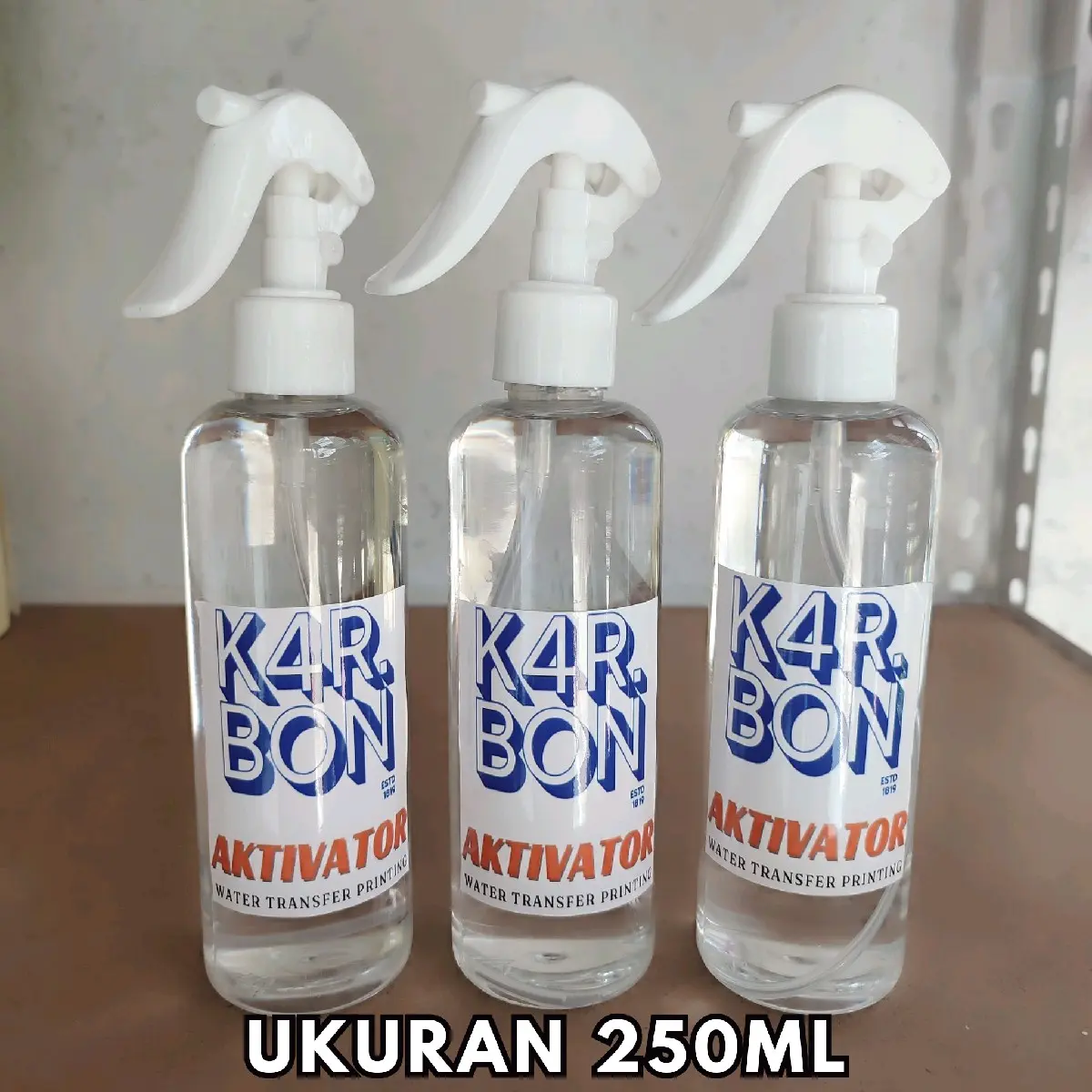Carbon Celup Aktivator Spray 100ml
