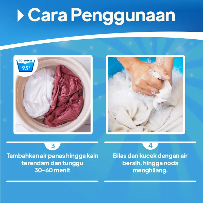 Wiselie Spesial Pembersih Bantal dan Mukenah Cloth Stain Remover Pembersih Penghilang Noda bandel Pakaian Pencerah Warna Pakaian Kain Jamur Sarung bersih 6