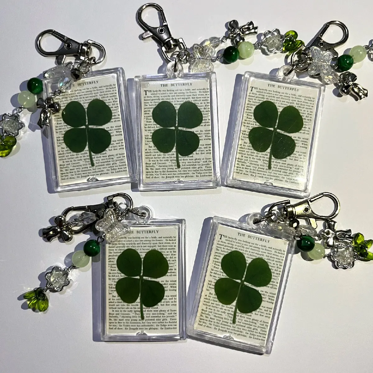 Hae in Phone Strap / Clover Keychain / Queen of Tears Keychain / Gantungan HP / Gantung Kunci / Queen of Tears Merch