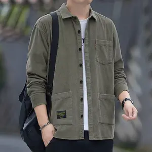 baju pria keren jaket overshirt pria casual korean style atasan pria kekinian kemeja terbaru