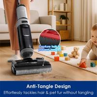 Gambar Tineco Floor One i5 Stretch Plus / II Smart Wet & Dry Cordless Vacuum Cleaner Vakum Penghisap Debu Pembersih Lantai Basah dan Kering Suction Power Up to 20kPa Anti Tangle Brush 20000Pa 180° Lay-Flat 45° Swivel Design Self Cleaning - i5 Stretch Plus  dari HangOn Official Store Kota Tangerang 4 Tokopedia