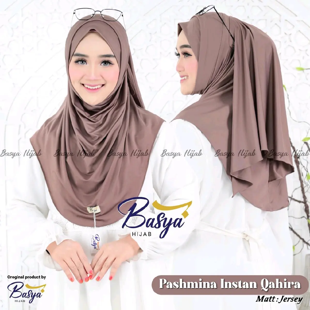 QAHIRA PASHMINA INSTAN • Pashmina Instan Kaos Jersey •Jilbab Instan Pashmina Kaos Jersey• Pashmina Qahira