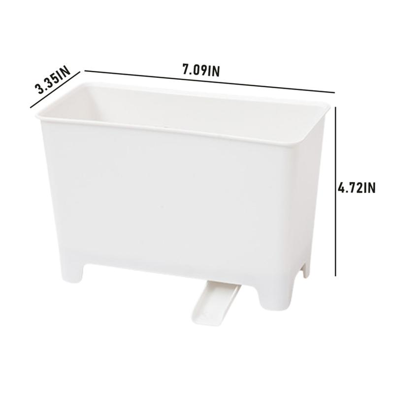 Product Introduction of Kitchen trash can sink kitchen waste drain bucket food residue soup filter drainable trash can storage bucket 4