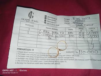 Product Review of Cincin Alice 0,5gr from 🌹**☄ 0